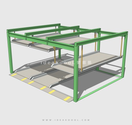 现代立体停车场丨
