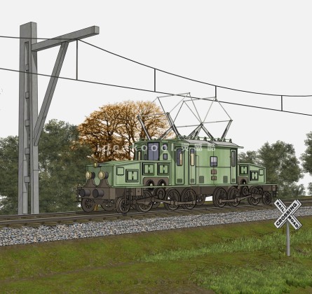 火车头电车铁轨铁路丨