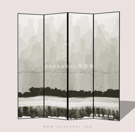 屏风隔断