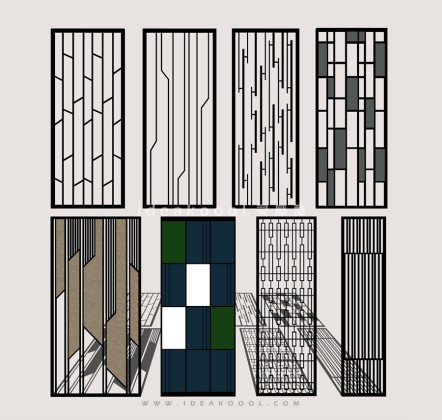 铁艺屏风镂空隔断