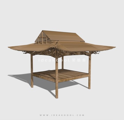 中式戏台建筑丨