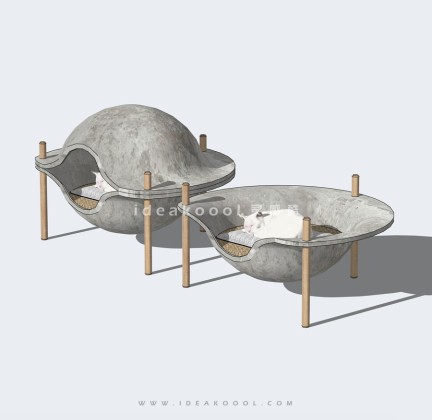 宠物房子小屋猫舍丨