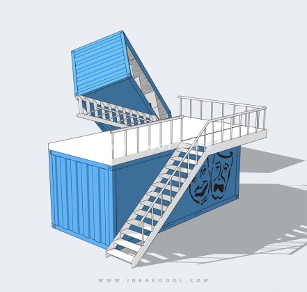 创意集装箱建筑丨