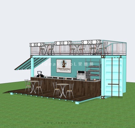 创意集装箱建筑丨