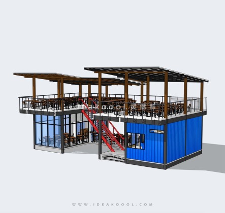 创意集装箱建筑丨