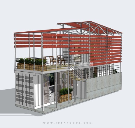 创意集装箱建筑丨