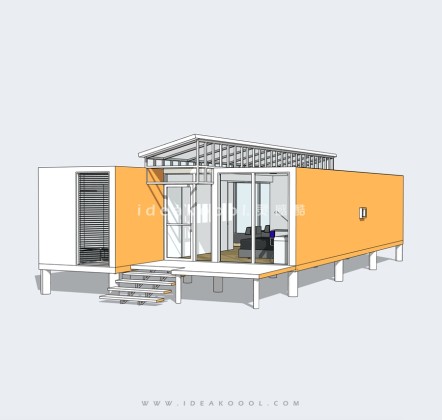 创意集装箱建筑丨
