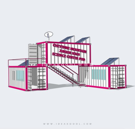 创意集装箱建筑丨