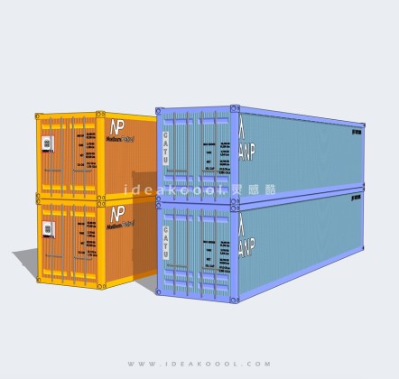 创意集装箱建筑丨