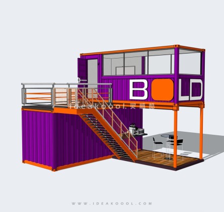 创意集装箱建筑丨