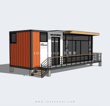 创意集装箱建筑丨