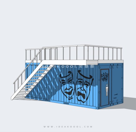 创意集装箱建筑丨