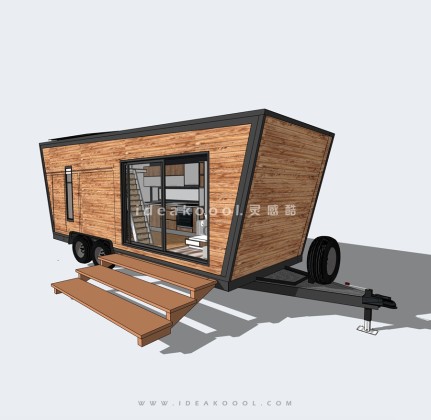 创意房车小木屋建筑丨