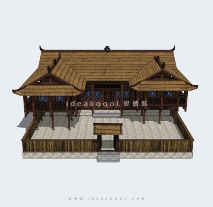 创意木屋小建筑丨