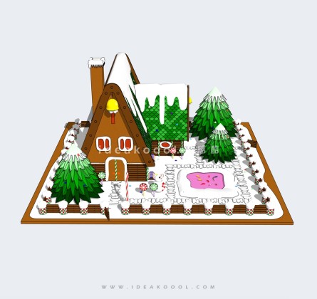 创意木屋小建筑丨