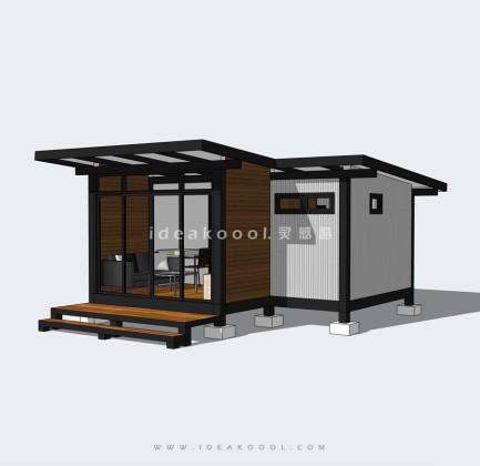 创意木屋小建筑丨