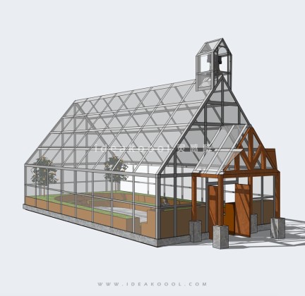 创意生态温室大棚丨