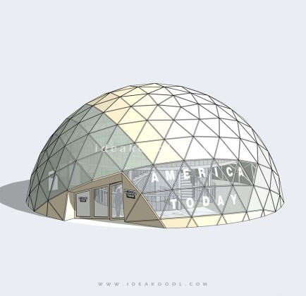 创意生态温室大棚丨