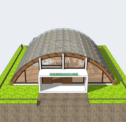 创意生态温室大棚丨