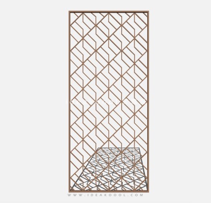 穿孔镂空金属板 屏风隔断丨