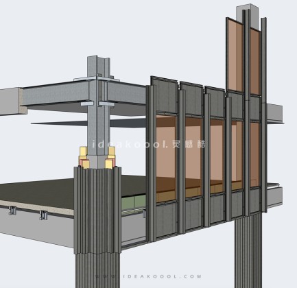 建筑玻璃幕墙 表皮外立面丨