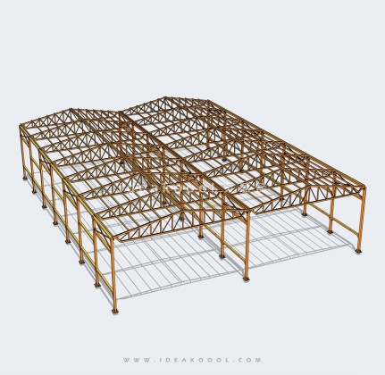 金属钢构架建筑丨