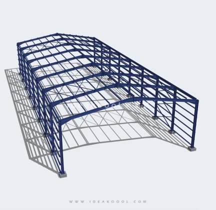 金属钢构架建筑丨