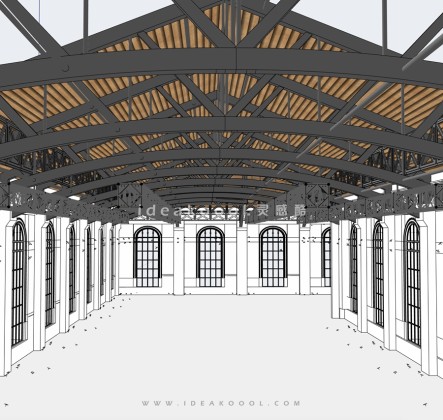 金属钢构架建筑丨