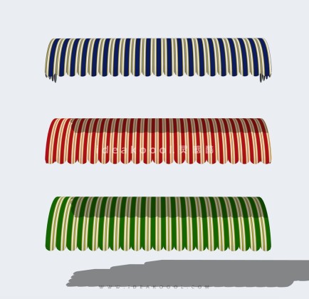 建筑窗户店铺雨棚丨