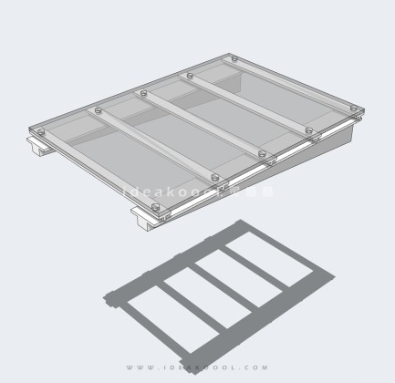 钢结构玻璃雨棚 建筑入口门头丨