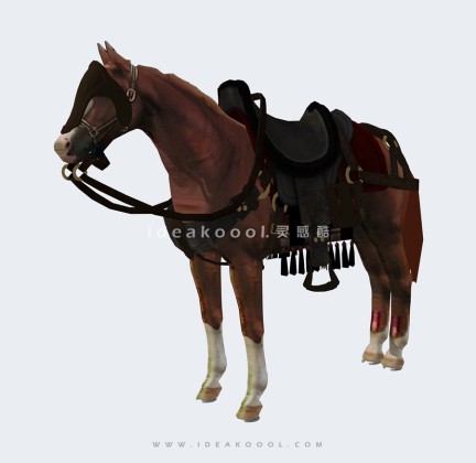 骏马模型丨