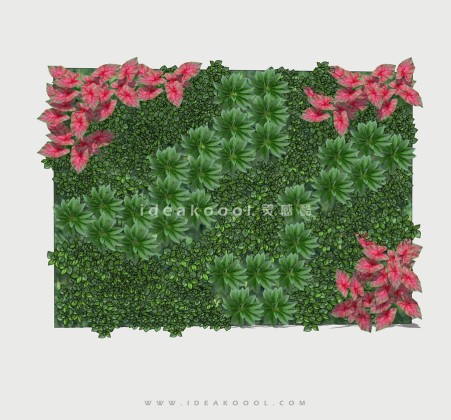 垂直绿化景墙丨