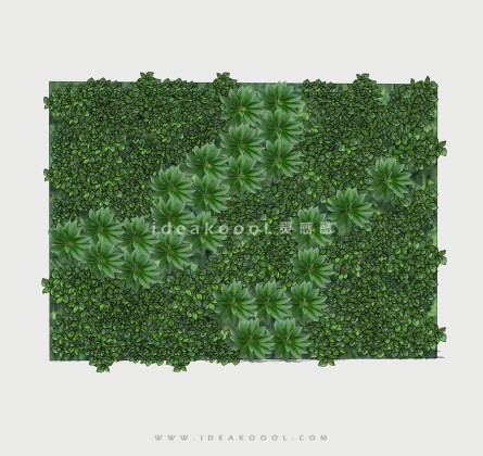垂直绿化植物景墙丨
