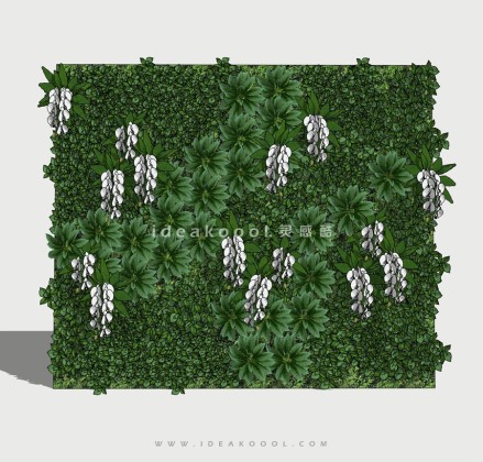 垂直绿化植物景墙丨