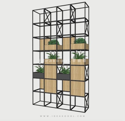 垂直绿化植物 花箱花架丨