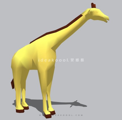 长颈鹿雕塑