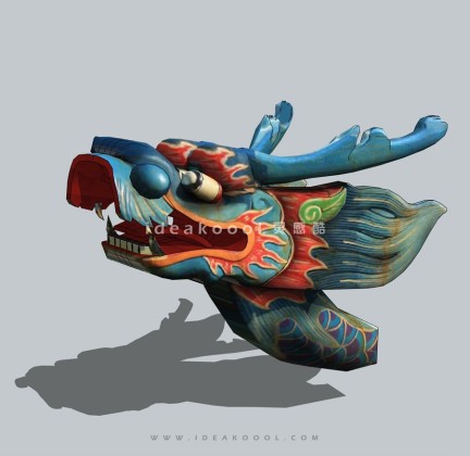 龙舟龙头丨