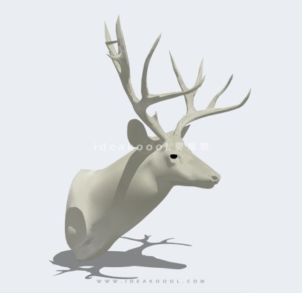 鹿雕塑丨