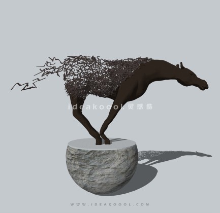 马雕塑丨