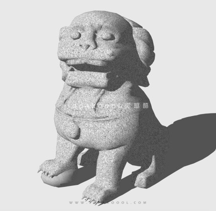 石狮子雕塑丨