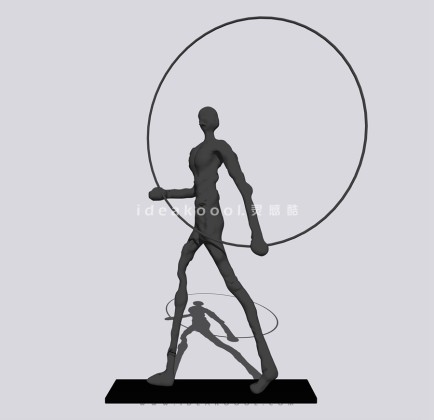 抽象人物雕塑丨