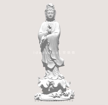 观音人物雕塑丨