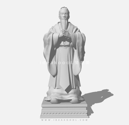 古代人物雕塑丨