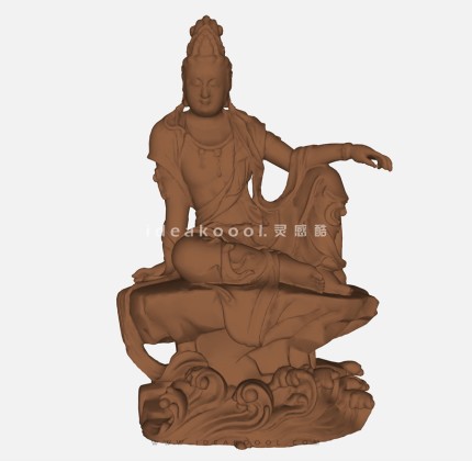 观音人物雕塑丨