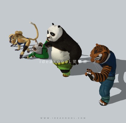 卡通人物雕塑丨