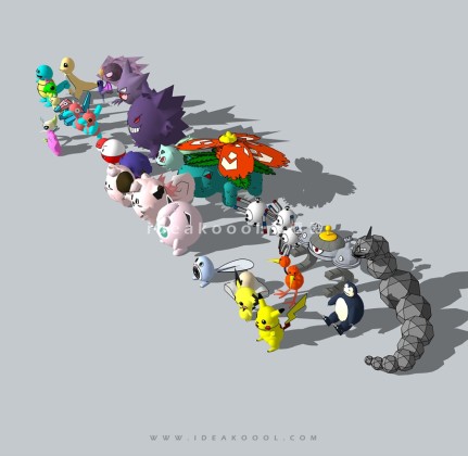 卡通人物雕塑丨