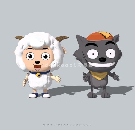 卡通人物雕塑丨