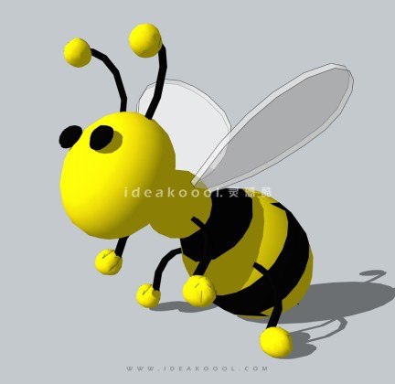 小蜜蜂动物雕塑丨