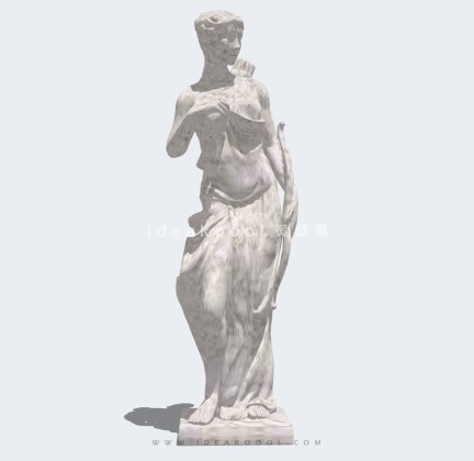 欧式人物石膏雕塑丨