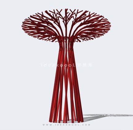 树形植物花架廊架丨